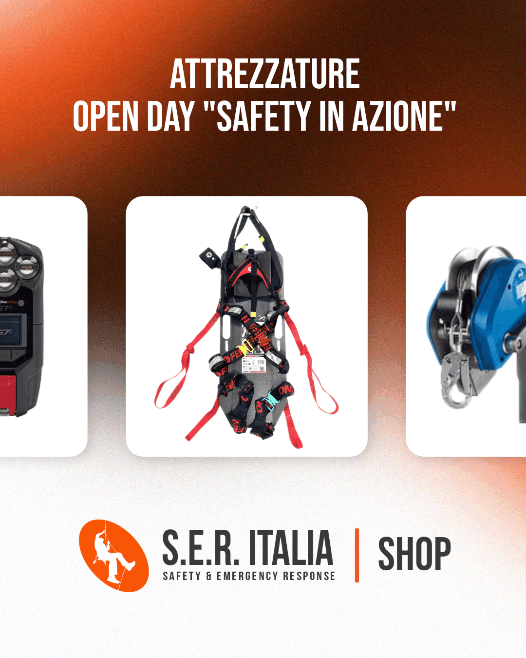 Le attrezzature protagoniste dell’Open Day sono sul nostro shop